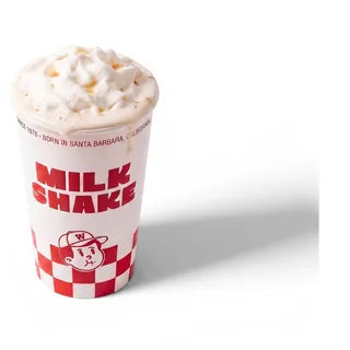 Milkshake The Real Shake de Woody's Factory, 100 % crème glacée, avec chantilly